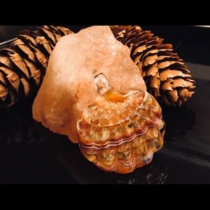 “Sunset” Glass Pendant